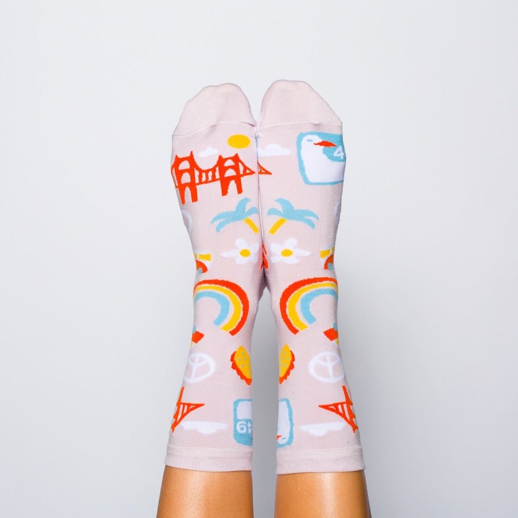 San Francisco Crew Socks - Women&#39;s - Yellow Owl Workshop